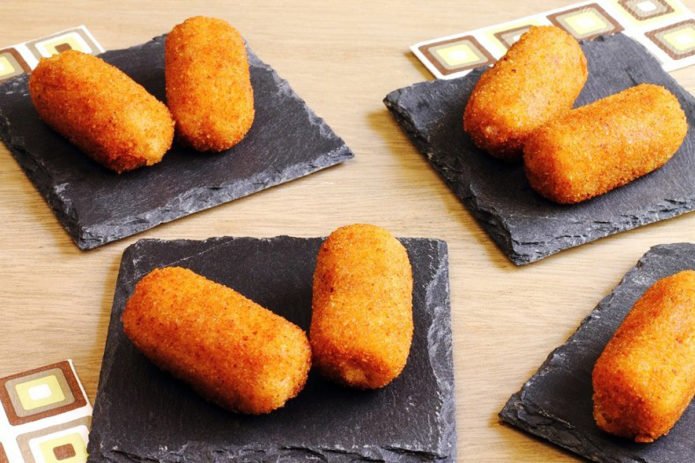 Croquetas artesanas de Grelos y Nuez Moscada, de La Cuchara Veggie